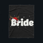 Bride Groom Santa Couples Christmas Outfits Xmas P Fleece Blanket<br><div class="desc">Bride Groom Santa Couples Christmas Outfits Xmas Pyjamas</div>