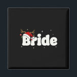 Bride Groom Santa Couples Christmas Outfits Xmas P Magnet<br><div class="desc">Bride Groom Santa Couples Christmas Outfits Xmas Pyjamas</div>