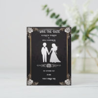 Bride & Groom Wedding Invitation