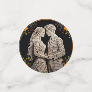 Bride & Groom Wedding Personalised Confetti