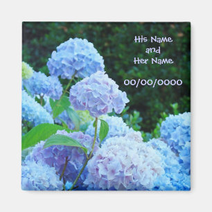 Bride & Groom's Name magnet Wedding Date