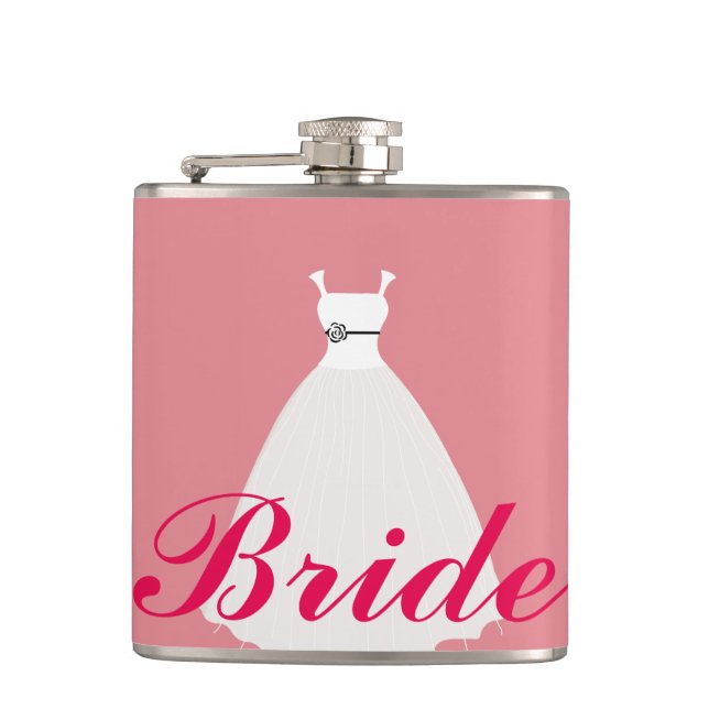 Bride Hip Flask (Front)