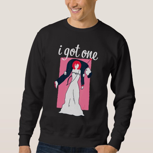 Bride Husband - Marriage Sweatshirt (Front)