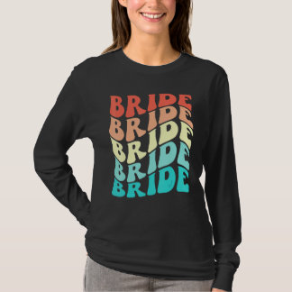 Bride I Do Crew Retro Bachelorette Party Bridesmai T-Shirt