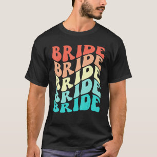Bride I Do Crew Retro Bachelorette Party Bridesmai T-Shirt