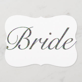 Bride Invitation