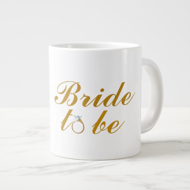 Bride - Jumbo Mug (Front Right)