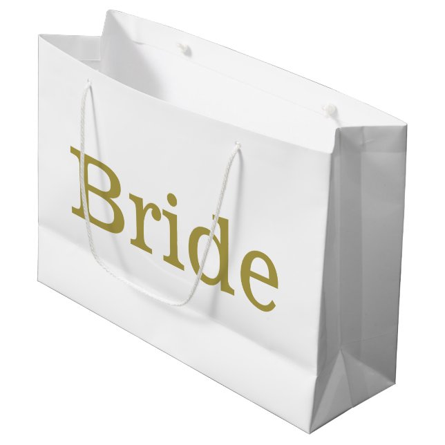 Bride Large Gift Bag (Front Angled)