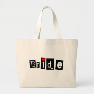 Bride Large Tote Bag