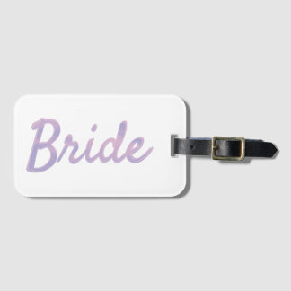 Bride: Matching Dream Clouds Lover Luggage Tag