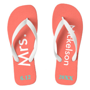 Bride Mrs. Coral Jandals