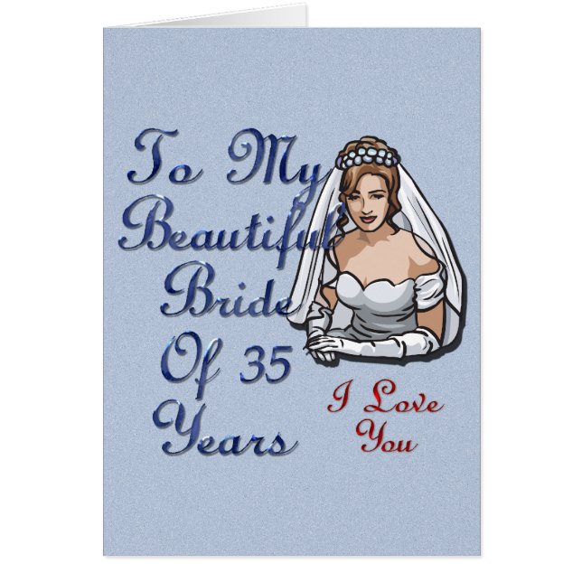 Bride Of 35 Years (Front)