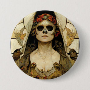 Bride Of Death Gothic Horror 7.5 Cm Round Badge