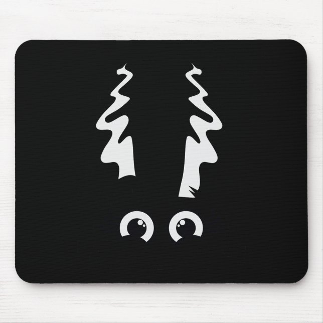 Bride Of Frankenstein Cute Monster Halloween Costu Mouse Pad (Front)