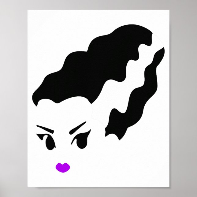 Bride Of Frankenstein Monster Halloween Costume 2  Poster (Front)