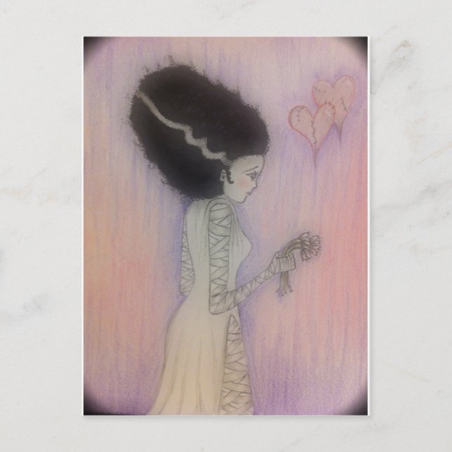 Bride of Frankenstein Postcard (Front)
