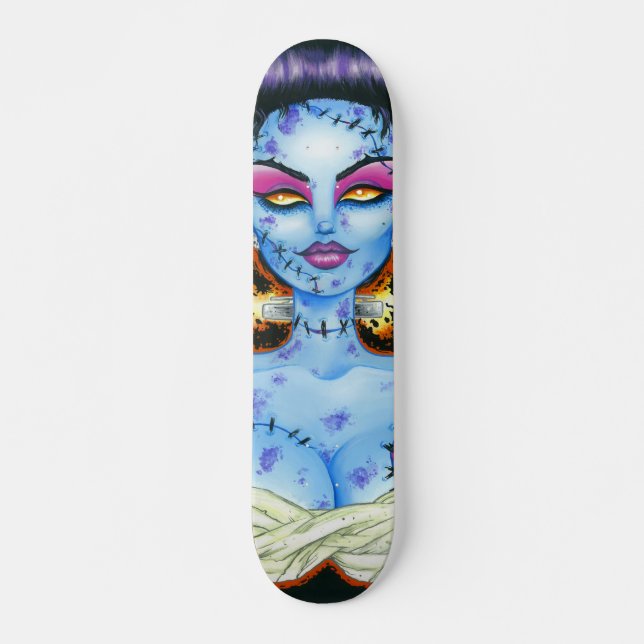 Bride of Frankenstein Skateboard (Front)