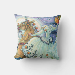 BRIDE OF SLEEPY HOLLOW, HALLOWEEN THROW PILLOW