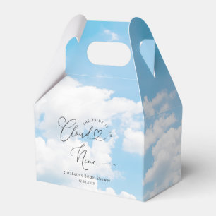 Bride On Cloud Nine 9 Bridal Shower Favour Box