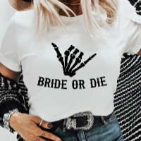Bride or Die Rockstar Skeleton Bachelorette Party