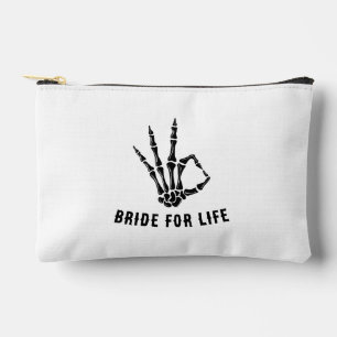 Bride or Die Skeleton Rockstar Hand Bag
