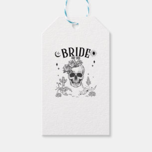 Bride Or Die Till Death Do Us Party Gothic Bachelo Gift Tags