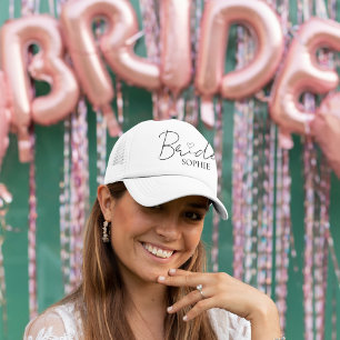Bride Personalised Bachelorette Party Cap