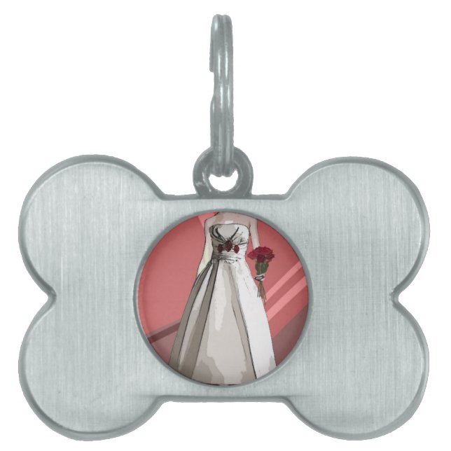 Bride Pet Tag (Front)