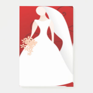 BRIDE POST-IT NOTES