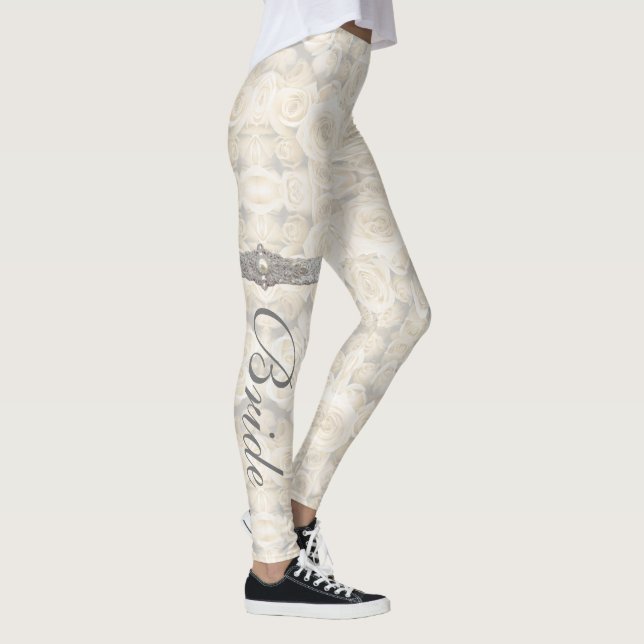 Bride roses leggings (Right)
