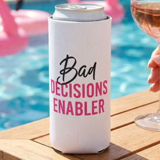 Bride’s Bad Decision Enabler Bachelorette Party Se Seltzer Can Cooler