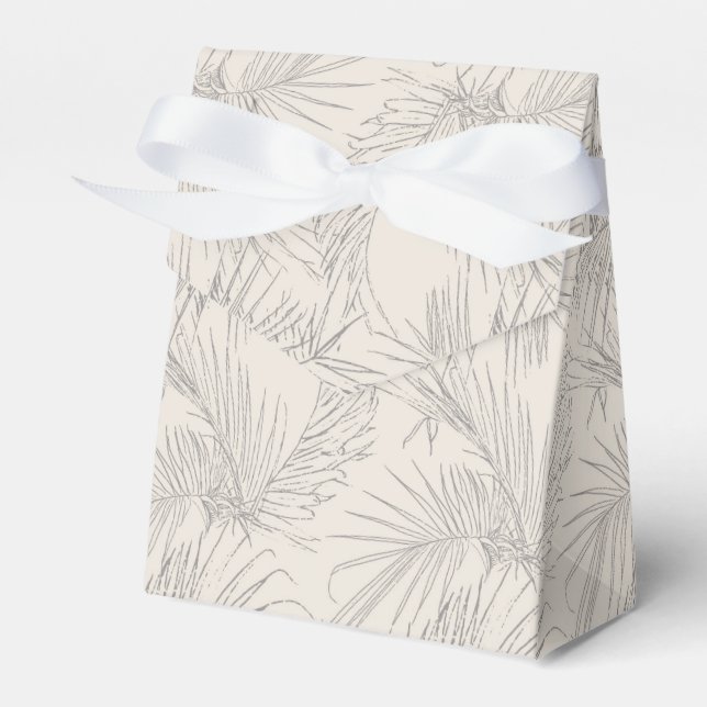 Bride’s Paradise, Tropical Romance Favour Box (Front Side)