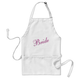 Bride (Script) Standard Apron