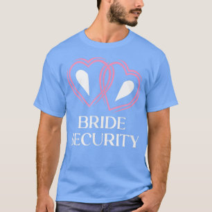 Bride Security Wedding Entourage Little Ring Bear T-Shirt