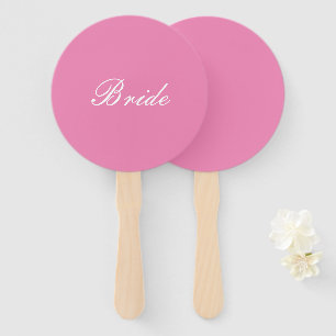 BRIDE SIGN,BRIDAL SHOWER HAND FAN
