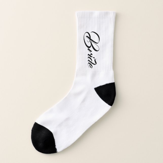 "Bride" Socks (Left Outside)