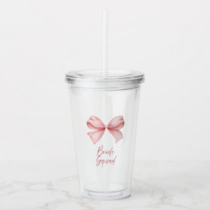 Bride Squad Acrylic Tumbler