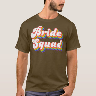 Bride Squad Bachelorette Party Bridal  T-Shirt