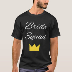 Bride Squad Bachelorette Party Bridal T-Shirt
