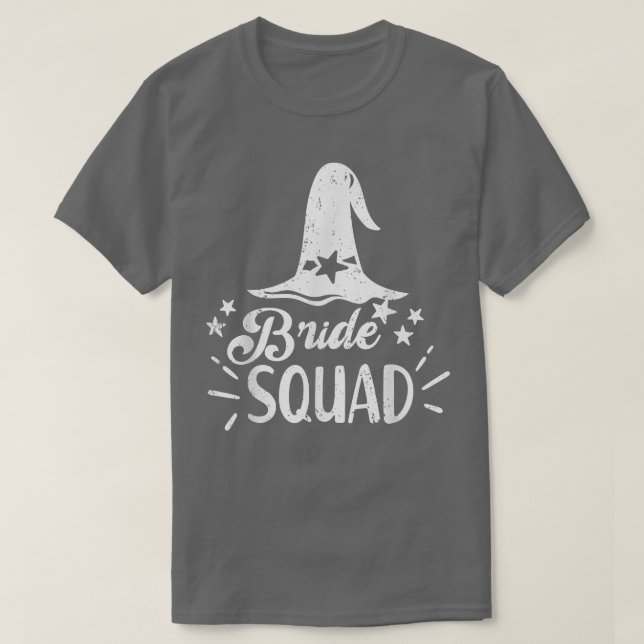 Bride Squad Bachelorette Party Bride Bridesmaids F T-Shirt (Design Front)