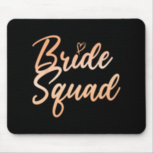 Bride Squad Bachelorette Party Bridesmaid Bridal S Mouse Pad