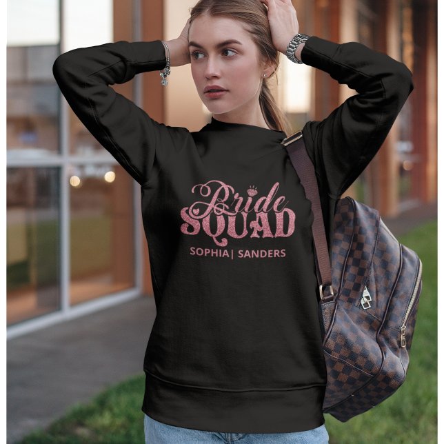 Bride Squad Bright Pink Sweatshirt (Creator Uploaded)