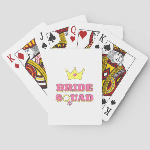 BRIDE SQUAD DECK OF CARDS