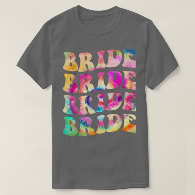 Bride Squad Leopard Bachelorette Party Bride Bride T-Shirt (Design Front)