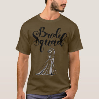 Bride Squad Tees Wedding Anniversary Bride 