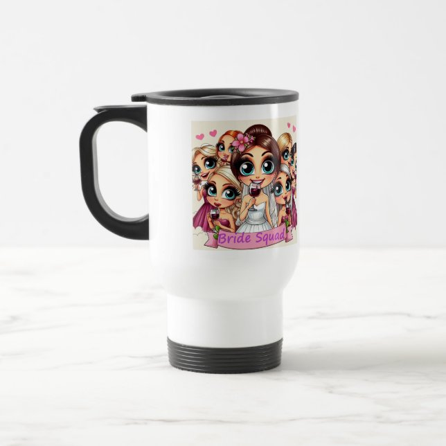 Bride Squad Travel Mug (Left)