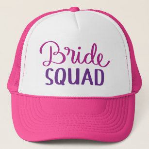 Bride Squad Trucker Hat