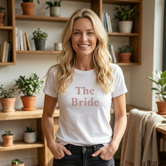 Bride T-Shirt – Custom Bride Tee, Bachelorette  (Creator Uploaded)
