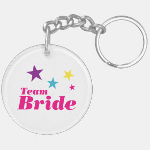 Bride team key ring