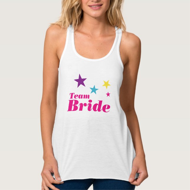 Bride team singlet (Front)